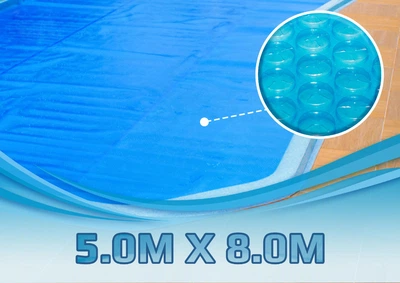 Солярна плівка для басейну CID Plastiques 500 мікрон, розмір – 5,00 м. х 8,00 м.