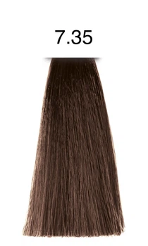 Безаміачний гель-крем фарба для волосся pH Argan&Keratin 7.35 карамель, 100 мл
