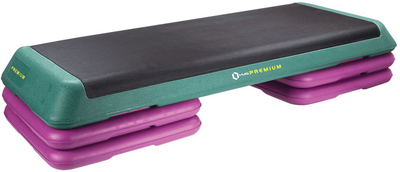 Step do aerobiku HMS PREMIUM AS006 Zielono-Czarny (5907695522129)