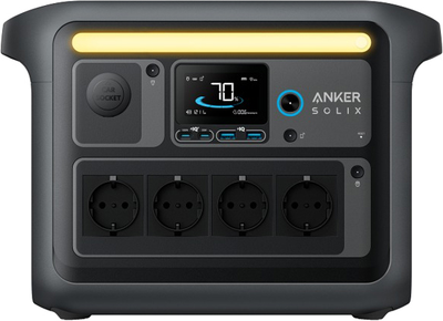 Зарядная станция Anker Solix C1000X / 1800 Вт / 1056 Вт⋅ч / LiFePO4 (A1761311)