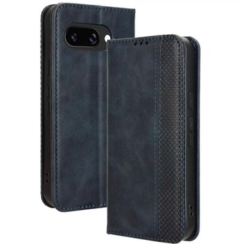 Чохол-книжка Deexe Retro Style для Google Pixel 9a - Blue