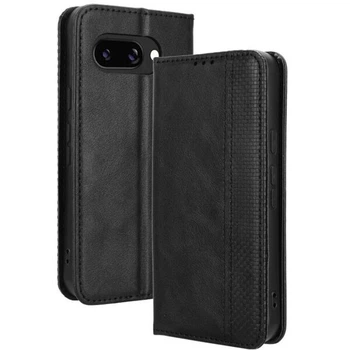 Чехол-книжка Deexe Retro Style для Google Pixel 9a - Black
