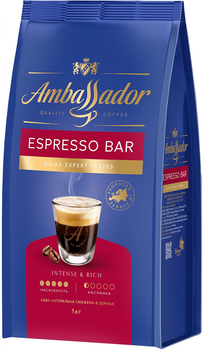 Кофе в зернах Ambassador Espresso Bar 1 кг (4051146001044)