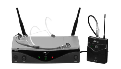 Радиосистема микрофонная AKG WMS420HeadwornSet Band A с головным микрофоном
