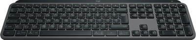 Bezprzewodowa klawiatura Logitech MX Keys S Advanced Wireless Illuminated Graphite (920-011587)