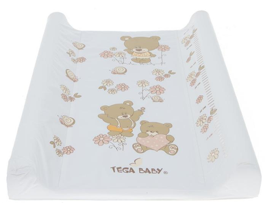 Пеленальна дошка Tega Baby 50х70 см на ліжко 60*120 см колекція Teddy Bear -Бежевий
