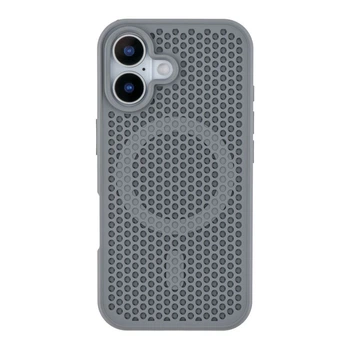 Чохол TPU+PC AeroCool with MagSafe для iPhone 16 Колір Grey