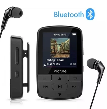 MP3 Плеєр Victure M3 Bluetooth Clip FM-радіо, диктофон, крокометр 8 Gb (розширення до 64)