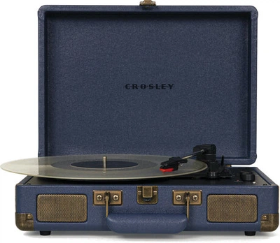 Виниловый проигрыватель Crosley Cruiser Deluxe Plus Navy