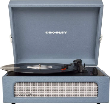 Програвач вінілу Crosley Voyager Washed Blue c Bluetooth