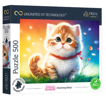 Пазли Безмежна колекція. Чарівне кошеня (500 елм.) 37463 (Trefl)