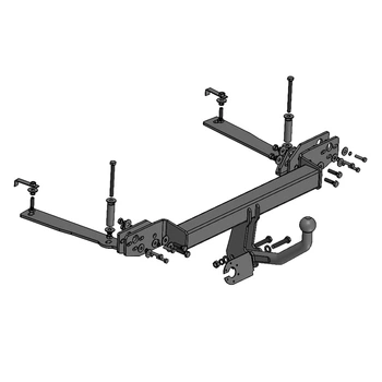 Фаркоп 2007-01-2 сталь 45 Honda Accord 2002-2005 Autoprostavka