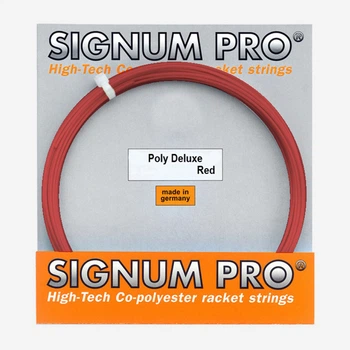 Тенісні струни Signum Pro Poly Deluxe Red 12,2m Товщина: 1.25mm