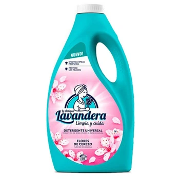 Гель для прання Lavandera Universal квіти рожева 2,5 л 50 прань