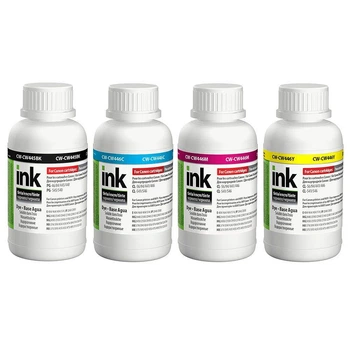 Комплект чернил ColorWay для Canon CW445/CW446 PG-445/CL-446 BK/C/M/Y Dye-based 4 x 200 ml (CW-CW445/CW446SET02)