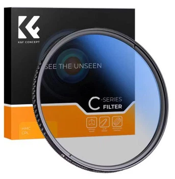 Поляризационный фильтр K&F Concept HMC CPL 49mm