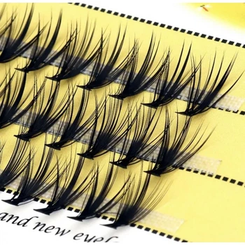 Накладні вії пучкові EyeLash 20d, вигин C, 12 мм