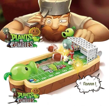Игровой набор Plants vs Zombies Настольный футбол Растения против зомби
