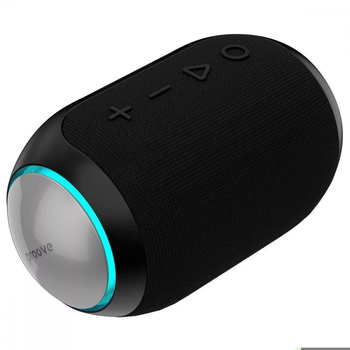 Портативная беспроводная Bluetooth колонка Proove Dynamic IPX7 Black |BT5.3, Type-C/AUX/TF, 7W, TWS, 6h, 1800mah| Black