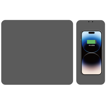 Коврик для мышки STAND JD-S83 с БЗУ 15W (300*220*7mm) Black