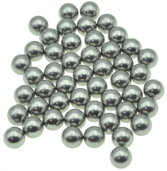 Шарик стальной D 6,35 мм, 1 кг, 957 шт