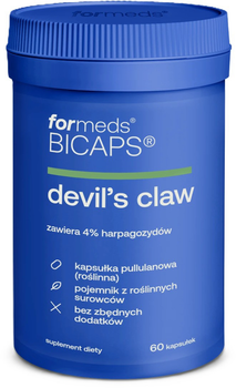 Харчова добавка Formeds Bicaps Devil'S Claw 60 капсул (5903148620138)