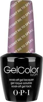 Lakier żelowy do paznokci Opi GelColor Gcm79 Kermit Me To Speak 15 ml (619828104021)