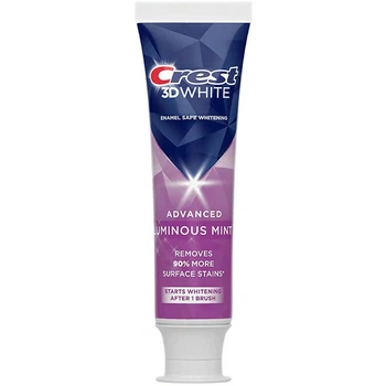 Зубна паста Crest 3D White Advanced Luminous Mint, 104г