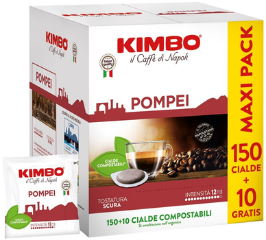 Кава в капсулах Kimbo Pompei Maxi Pack 150+10 шт (8002200143305)