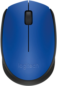 Мышь Logitech M171 Wireless Black/Blue (910-004640)