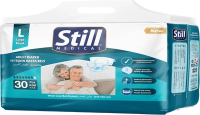 Підгузки для дорослих Still Adult Diaper Розмір L 30 шт (8697424852999)