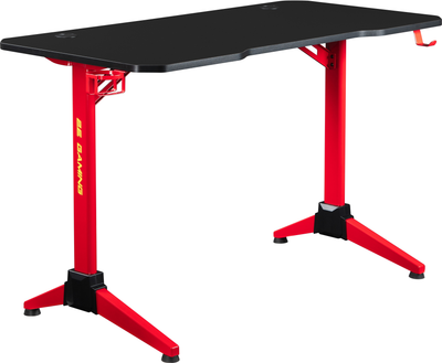 Стол компьютерный 2E Gaming OTOROSHI 120х60x75 см Черно-красный (2E-GT-OTO-BKRD)
