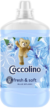 Концентрований кондиціонер для білизни Coccolino Свіжість та м'якість з нотами зеленого яблука троянди та сандалу 1. 7 л (8720181410680)
