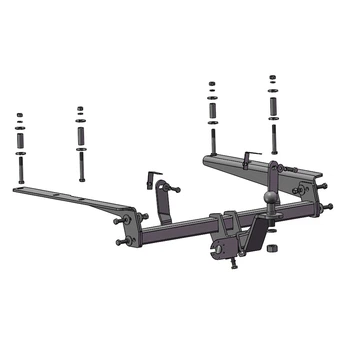 Фаркоп 2036-14-2 сталь 45 Peugeot 607 2006-2010 Autoprostavka
