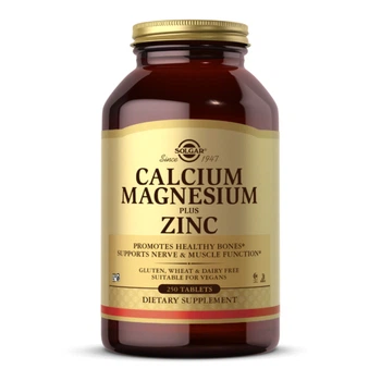 Кальцій та магній Calcium Magnesium Plus Zinc - 250 tabs