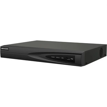 Відеореєстратор 8-канальний Hikvision 4K DS-7608NI-Q1(D), 1 жорсткий диск, 80 Мбіт/с, чорний