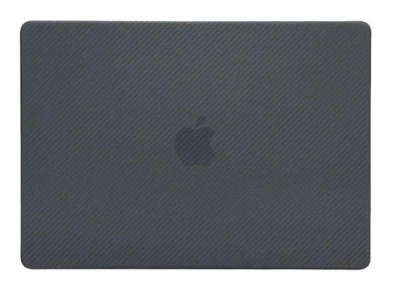 Чехол накладка HardShell Case Carbon fiber for MacBook Pro 16.2 A2485 A2780 A2991 2021-2023, Black