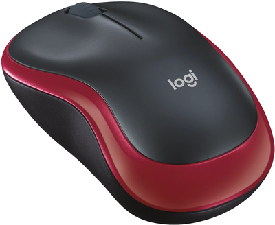 Mysz Logitech M185 Wireless czerwona (910-002237/910-002240)