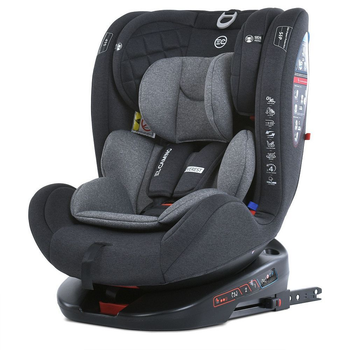 Автокресло универсальное детское El Camino ME 1114 EVEREST Light Gray