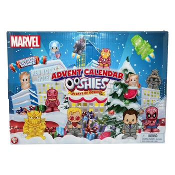 Набір ігрових фігурок OOSHIES - АДВЕНТ-КАЛЕНДАР МАРВЕЛ (24 фігурки)