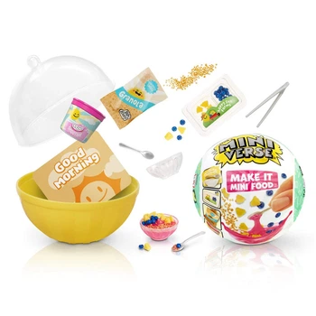 Ігровий набір MINIVERSE серії "Mini Food 3" - СТВОРИ КАФЕ (в асортименті, в дисплеї)