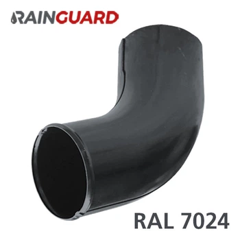 Сливное колено Дах-Сервіс RainGuard 87мм RAL 7024