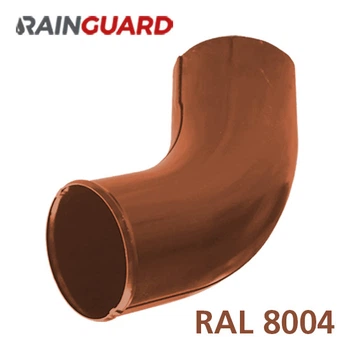 Сливное колено Дах-Сервіс RainGuard 87мм RAL 8004