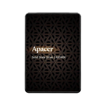 Накопичувач SSD Apacer AS340X 480GB 2.5" 7mm SATAIII 3D NAND Read/Write: 550/520 MB/sec (AP480GAS340XC-1)