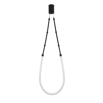 Подвесной светильник лофт черный LED Levistella 7813133-1 BK