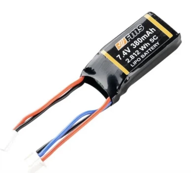 Акумулятор FMS LIPO BATTERY 2S 7.4V 380mAh для моделей 1:18, 1:24