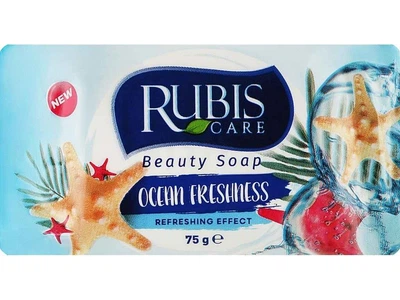 Мило туалетне RUBIS 75г Свіжість океану Care Ocean Freshness