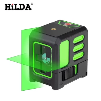 Лазерный уровень HiLDA VNT29003 нивелир двухлучевой с перекрестным лазером и автоматическим выравниванием