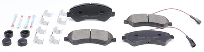 Колодки гальмівні передні Citroen Jumper/Fiat Ducato/Peugeot Boxer 2.0-3.0HDi 06- R16з датчиком 24467 00 703 20 BRECK