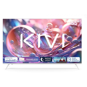 Телевізор Kivi 55" UHD Smart TV White 55U760QW